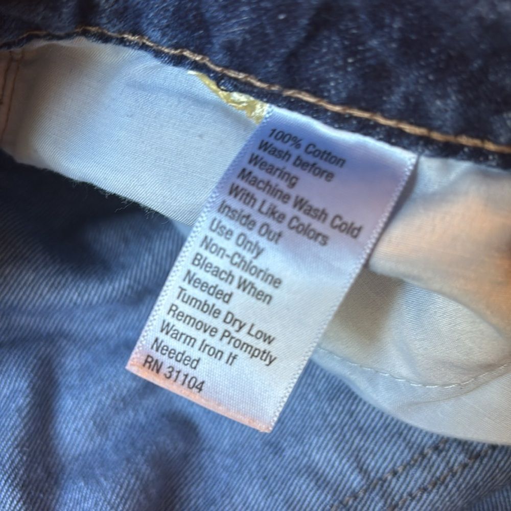 True Craft Dark Blue Denim Mini Skirt size 13 - Picture 4 of 4